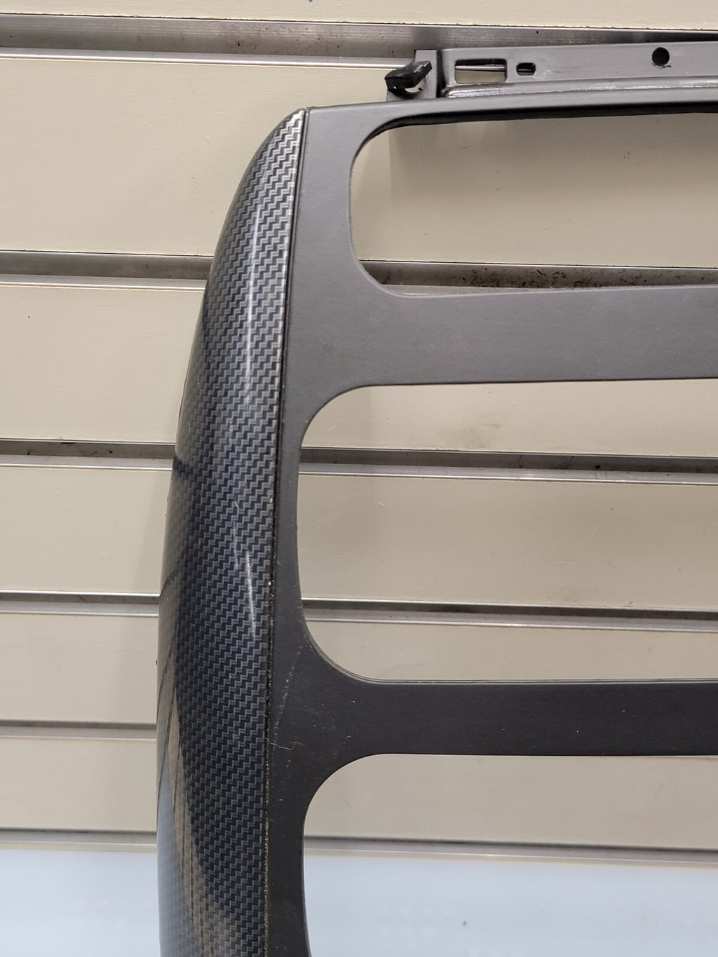 🔥01-07 Dodge Caravan Town & Country dash radio climate TRIM bezel carbon fiber
