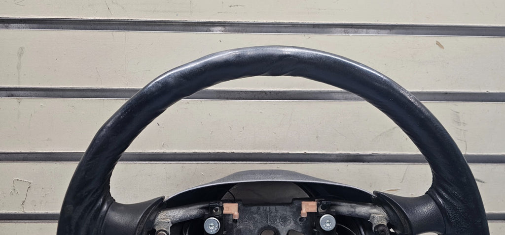 🔥1999-2004 Ford Mustang Charcoal Leather GT Steering Wheel OEM Black