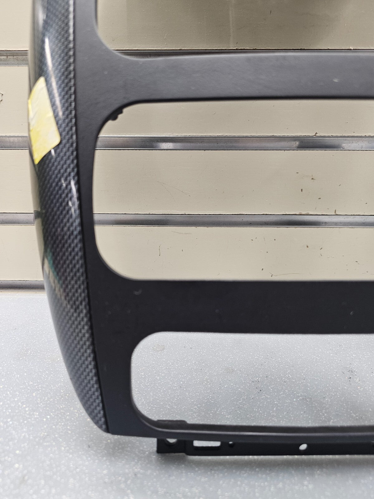 01-07 Caravan Town & Country Voyager Dash Radio Climate TRIM Bezel Carbon BLACK
