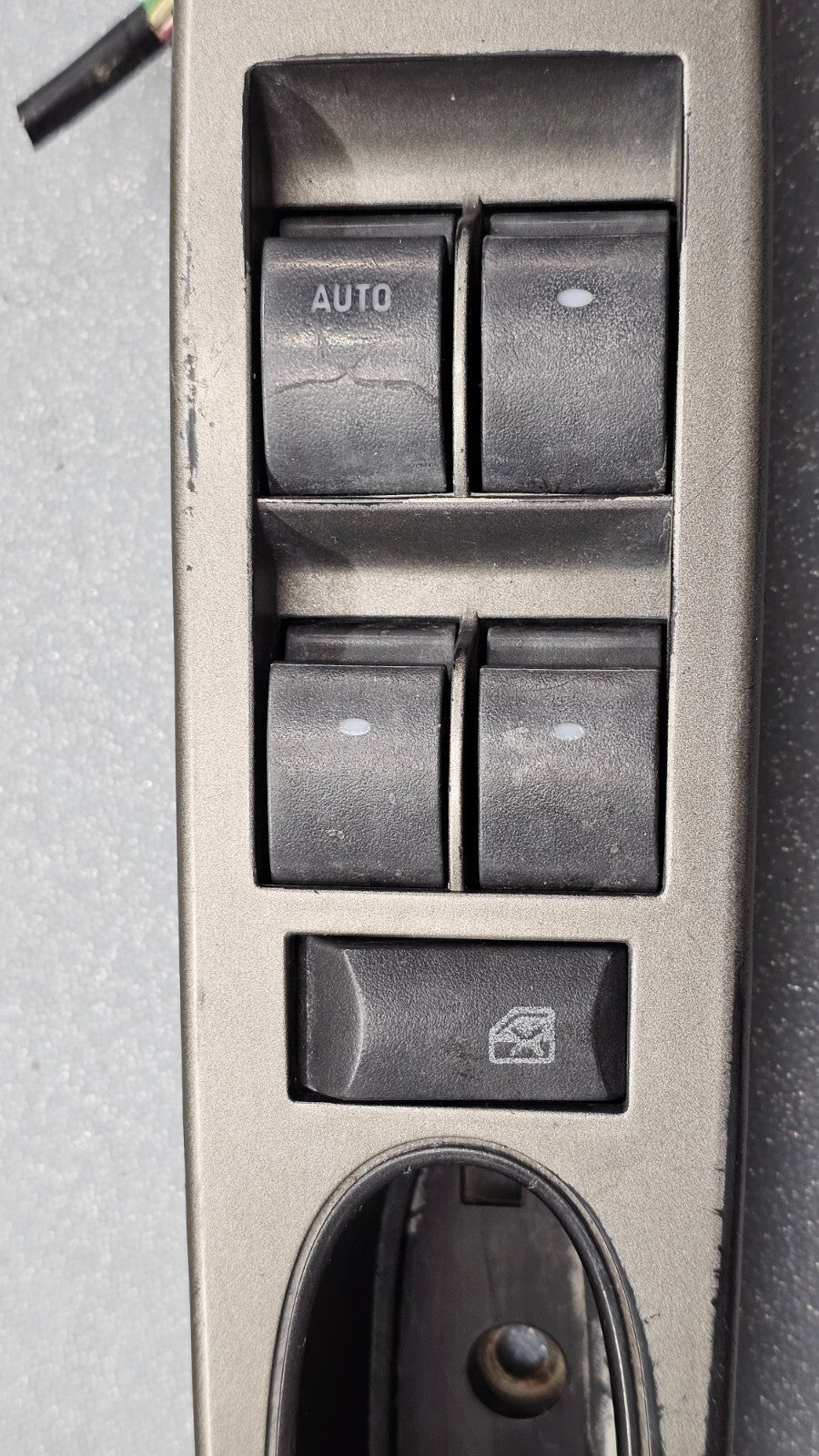 🔥05-10 Cobalt G5 Left Driver Master Power Window Switch Control Assembly SILVER
