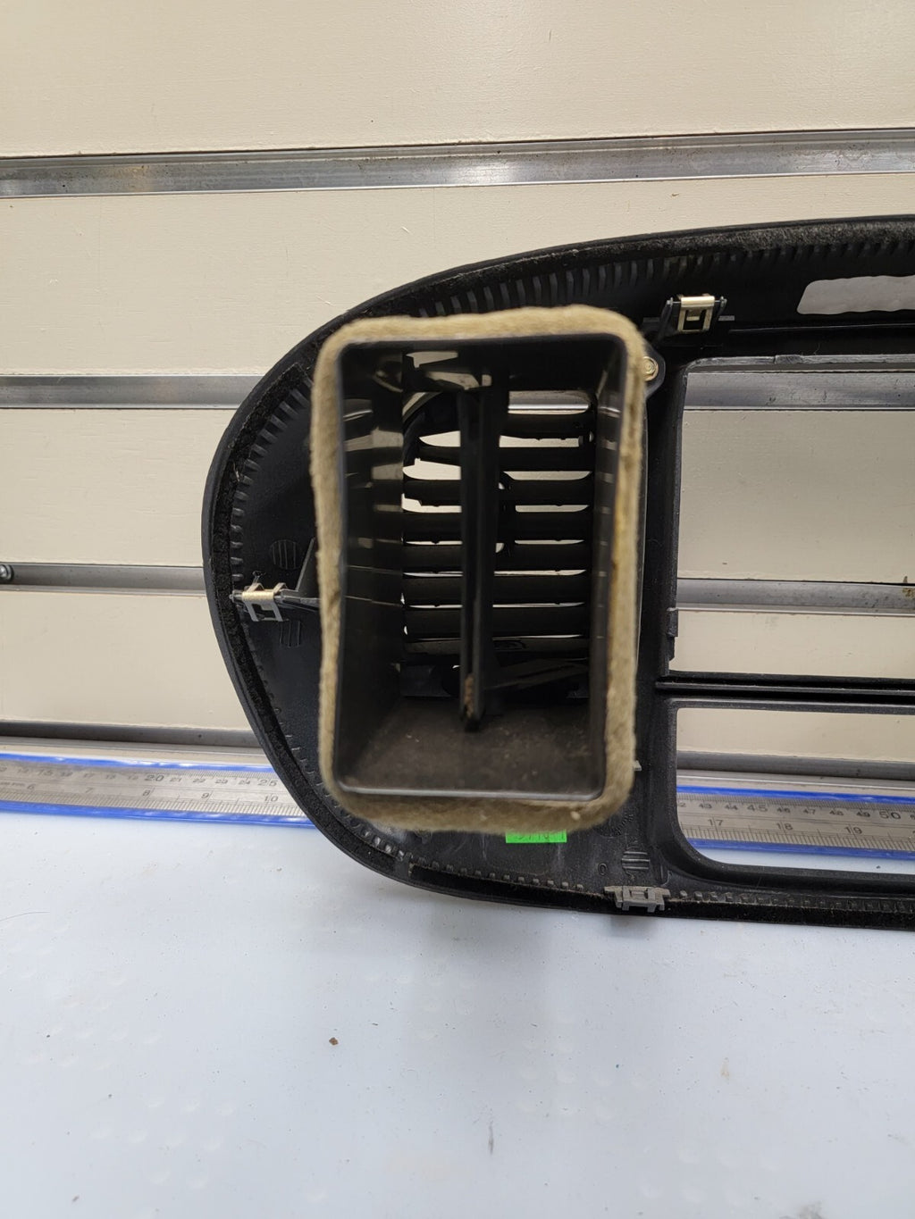 🔥97-03 Ford F150 Center Dash Radio Climate Trim BEZEL Panel AIRBG Line GRAY