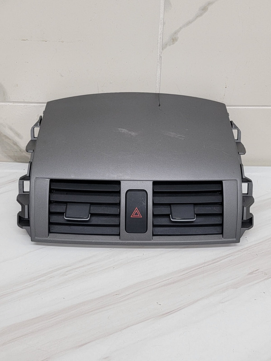 🔥09-11 Toyota COROLLA Center Dash BEZEL A/C Heater Air Vent Trim GRAY