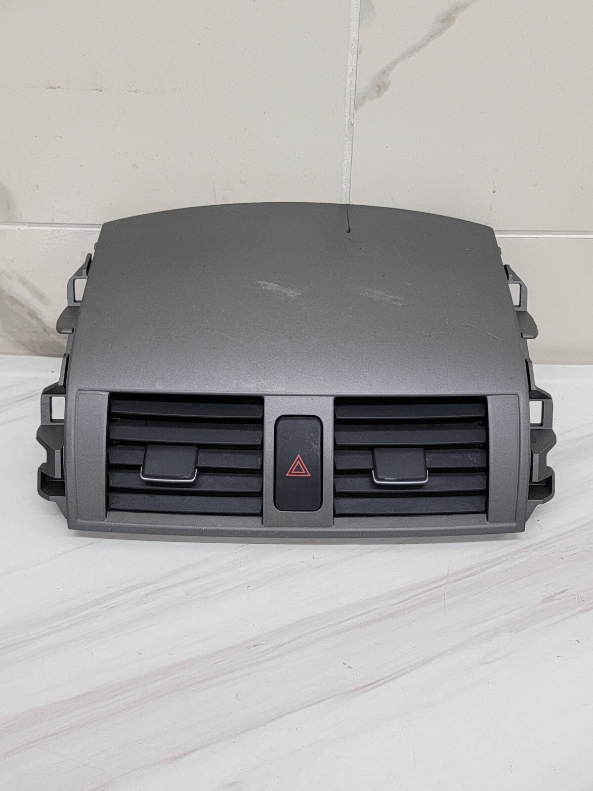 🔥09-11 Toyota COROLLA Center Dash BEZEL A/C Heater Air Vent Trim GRAY