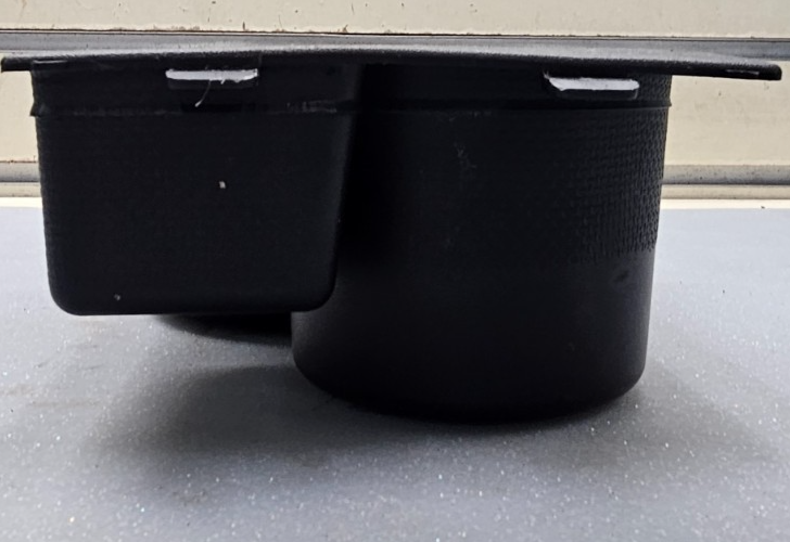 🔥08-12 CHEVROLET MALIBU CENTER CONSOLE CUP HOLDER INSERT ASSEMBLY BLACK OEM