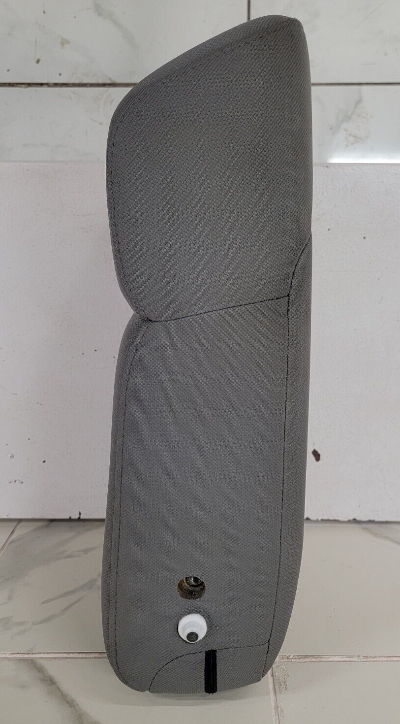 🔥04-08 FORD F150 Center Front Console JUMP SEAT Armrest Cloth Light Gray JS1