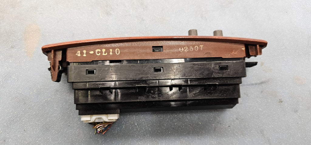 🔥01-06 Lexus LS430 Center Console Front Heated Seat VSC Switch Assembly Wood