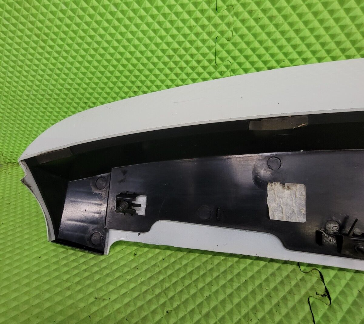 🔥2011-2017 Jeep Compass Lift Gate Hatch Spoiler Third W/Brake Light Wing White