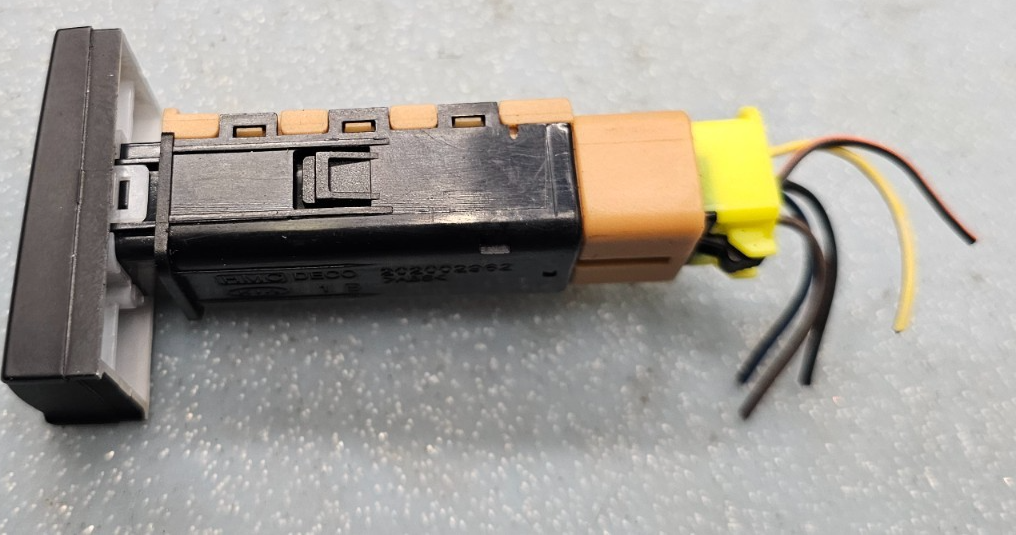 🔥09-12 HYUNDAI SANTA FE Rear Window Heating Heated Switch Button Assy Black OEM