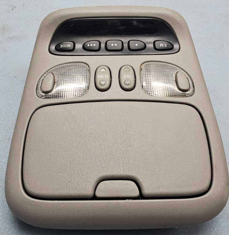 🔥01-07 Toyota Sequoia Overhead Console Dome Map Light Lamp Sunroof Assembly Tan