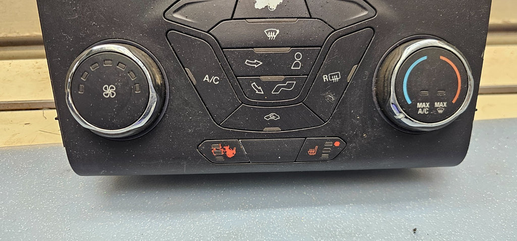 🔥13-16 FORD FUSION AUDIO RADIO CLIMATE CONTROL BEZEL SWITCH PANEL BLACK OEM