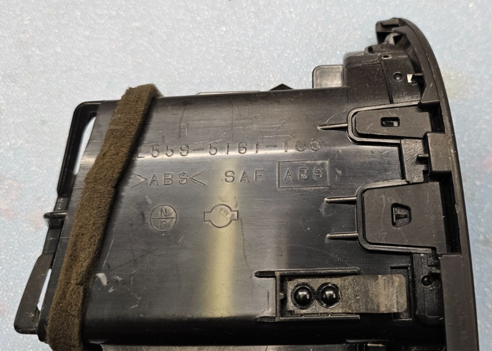 🔥01-04 NISSAN PATHFINDER DASH LEFT A/C AIR VENT HEATER FILTER CONDITIONER BLACK