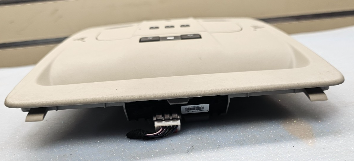 🔥2013-2016 Chevy Malibu Overhead Console Dome Light Garage Opener TAN OEM