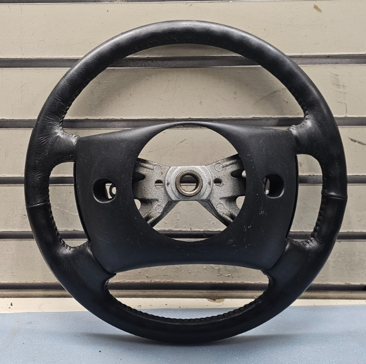 🔥98-01 Dodge Ram 1500 2500 3500 DAKOTA DURANGO Steering Wheel Leaher Black OEM
