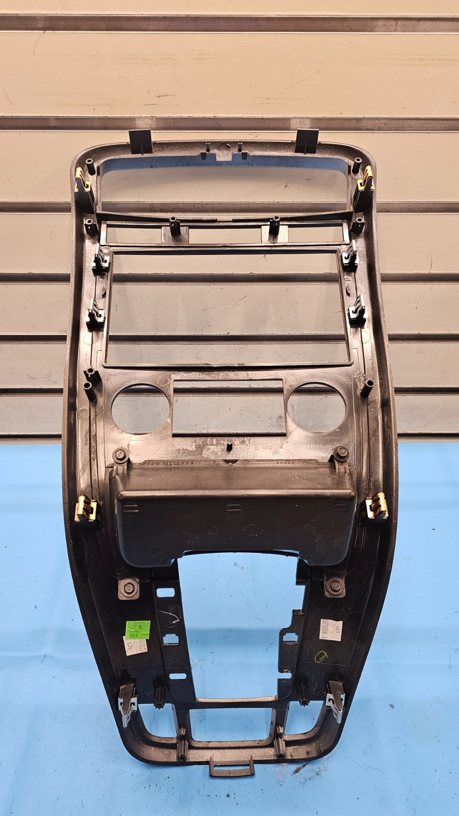 🔥07-09 Equinox Center Dash Radio Climate Surround Bezel Trim SILVER/WOOD B43
