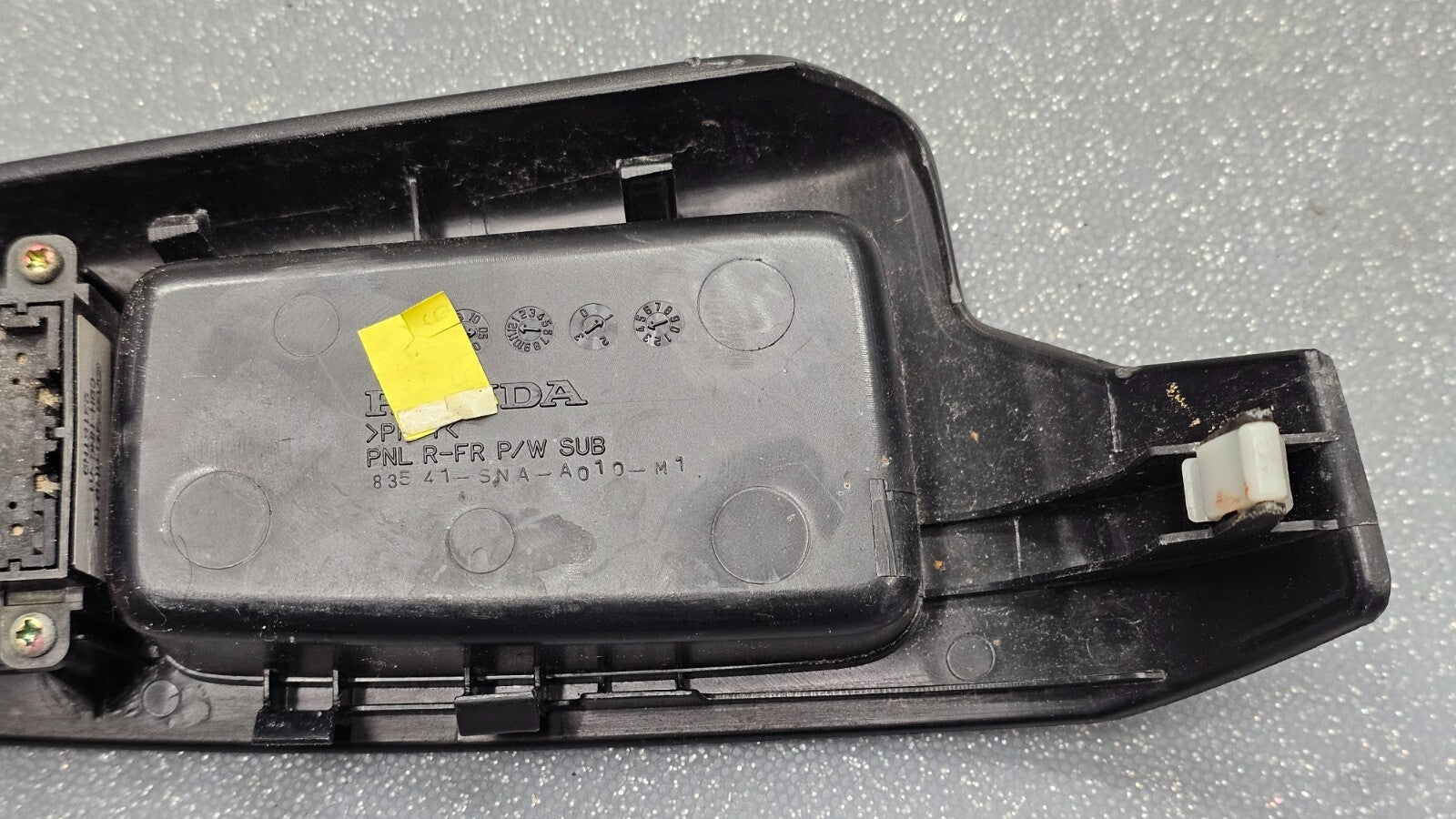 🔥06-11 Honda Civic Right Passenger Master Power Window Control Switch Black