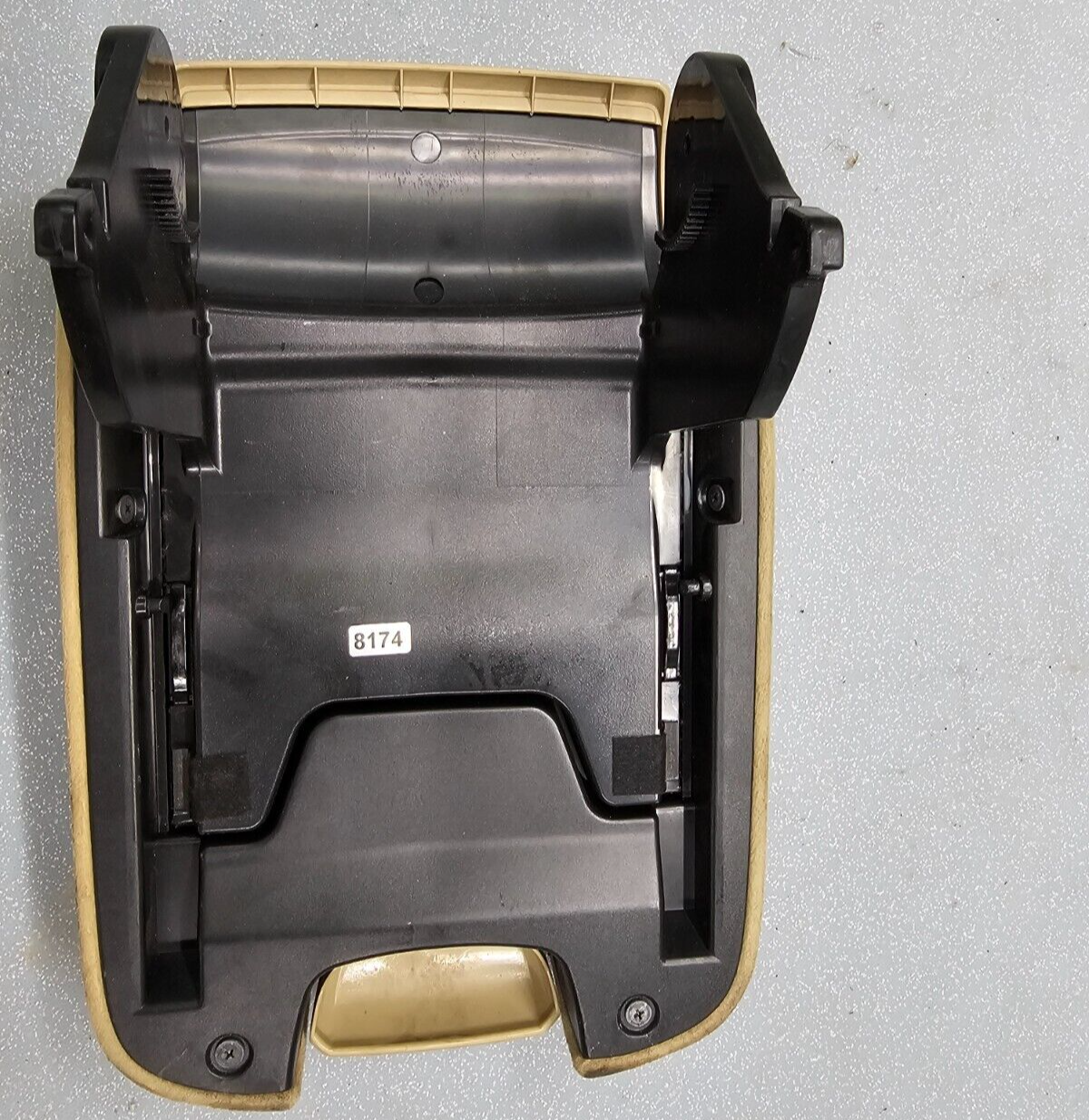 🔥08-12 Honda Accord Center Console Lid Armrest Cover Top Pad Assembly Tan Cloth
