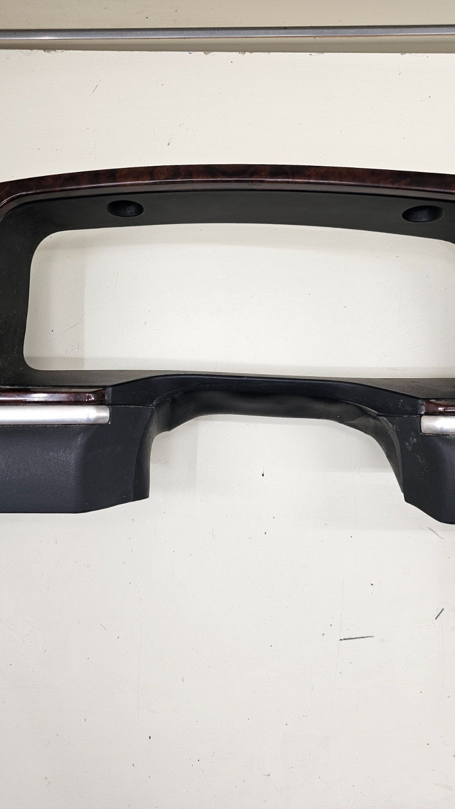 05-11 Lincoln Town Car Dash Speedometer Instrument Cluster Bezel Trim Panel Wood