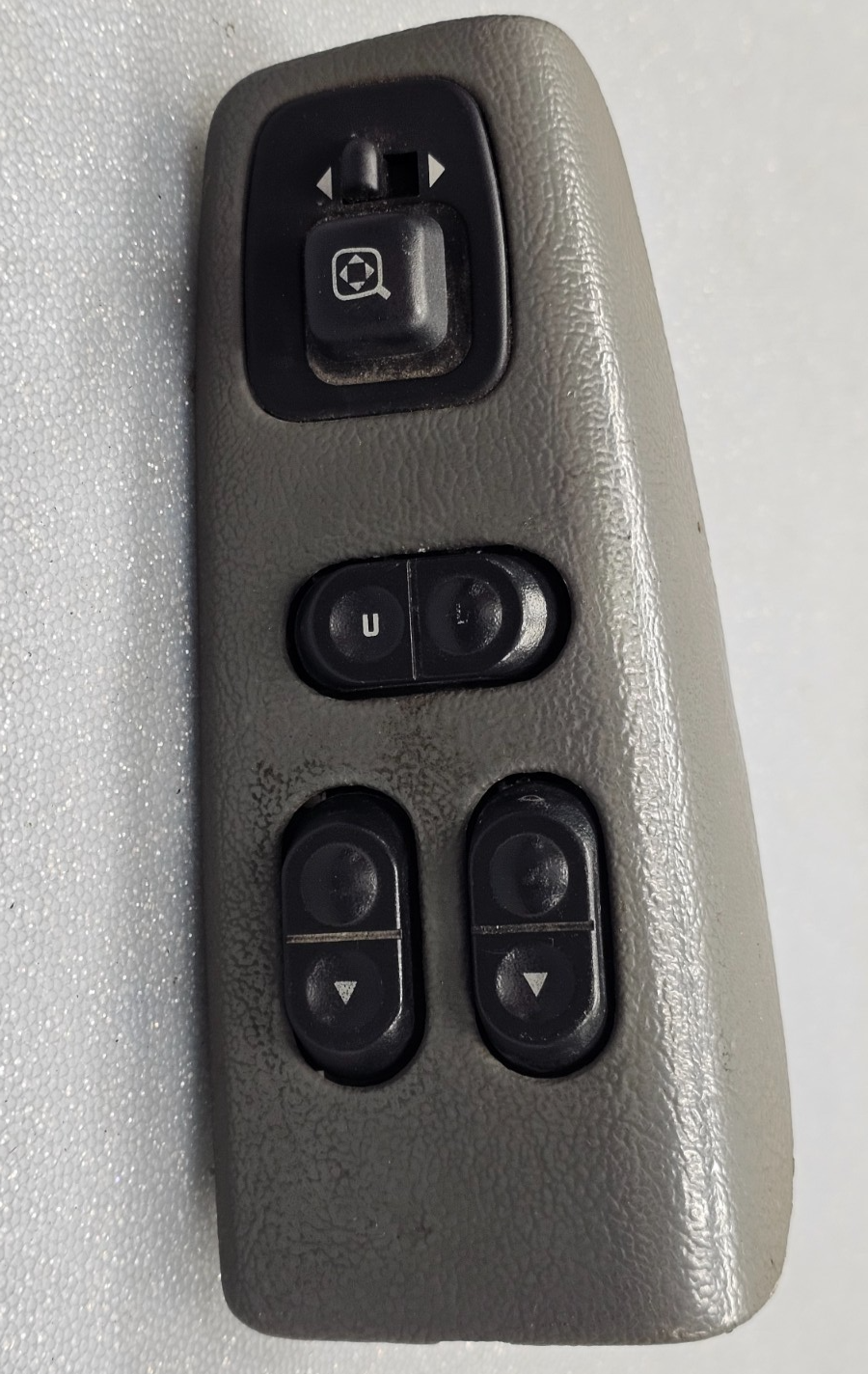 03-08 Ford  E150 E250 E350 Left Driver Door Mirror Window Power Lock Switch Gray
