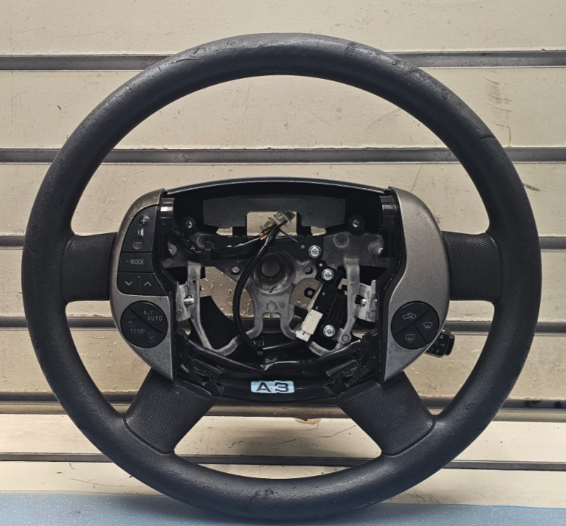 🔥04-09 Prius Hybrid Steering Wheel Column Cruise Control Switch Leather Black 