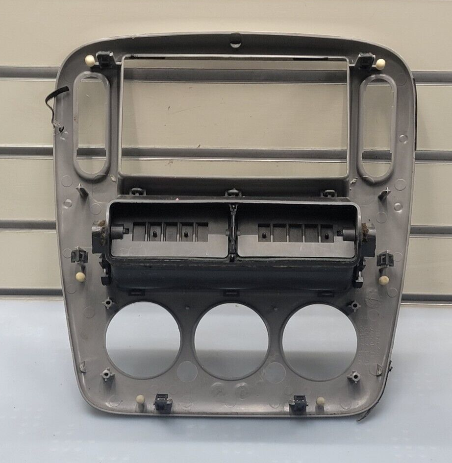 🔥02-05 FORD EXPLORER RADIO AUDIO CLIMATE TEMPERATURE CONTROL BEZEL carbon fiber