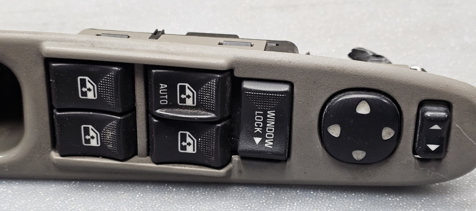 🔥02-07 Rendezvous Impala Left Driver Master Power Window Door Switch Lock Tan