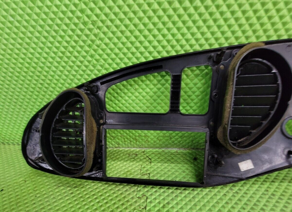 🔥97-03 Ford E-150 Econoline Dash Gauge Cluster Bezel Climate Radio Trim Black