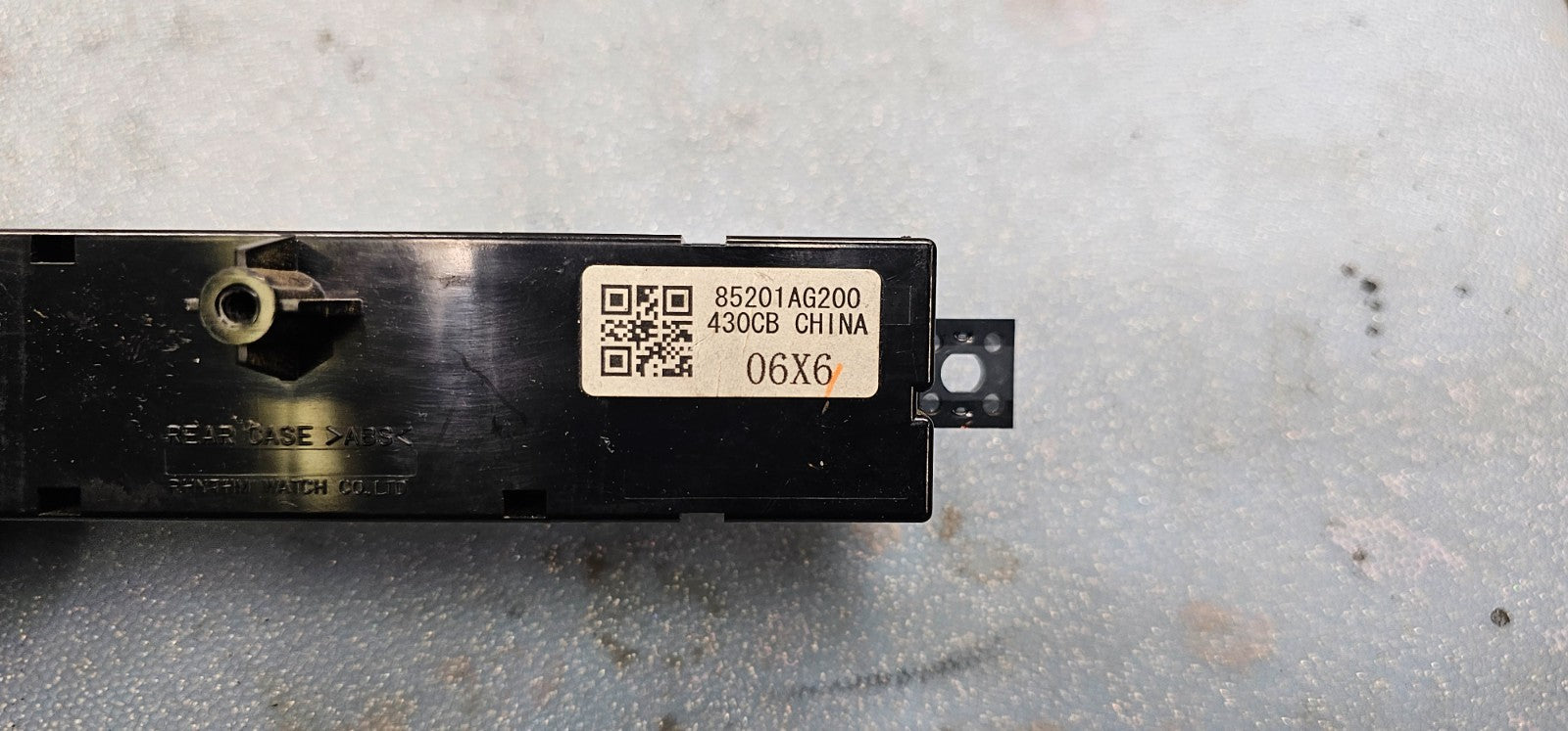 🔥07-09 SUBARU LEGACY OUTBACK DIGITAL CENTER DASH AUTO CLOCK ASSEMBLY BLACK
