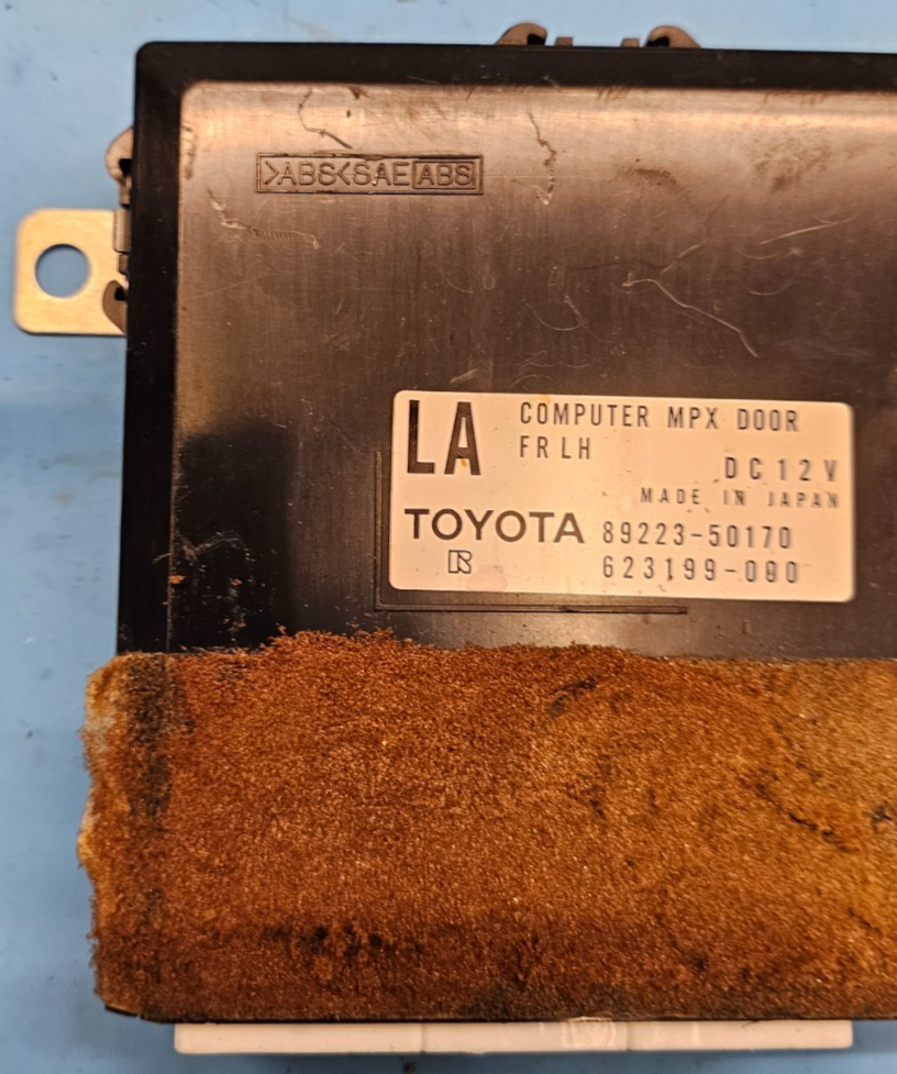 🔥01-03 LEXUS LS430 FRONT RIGHT DOOR MULTIPLEX CONTROL MODULE UNIT OEM