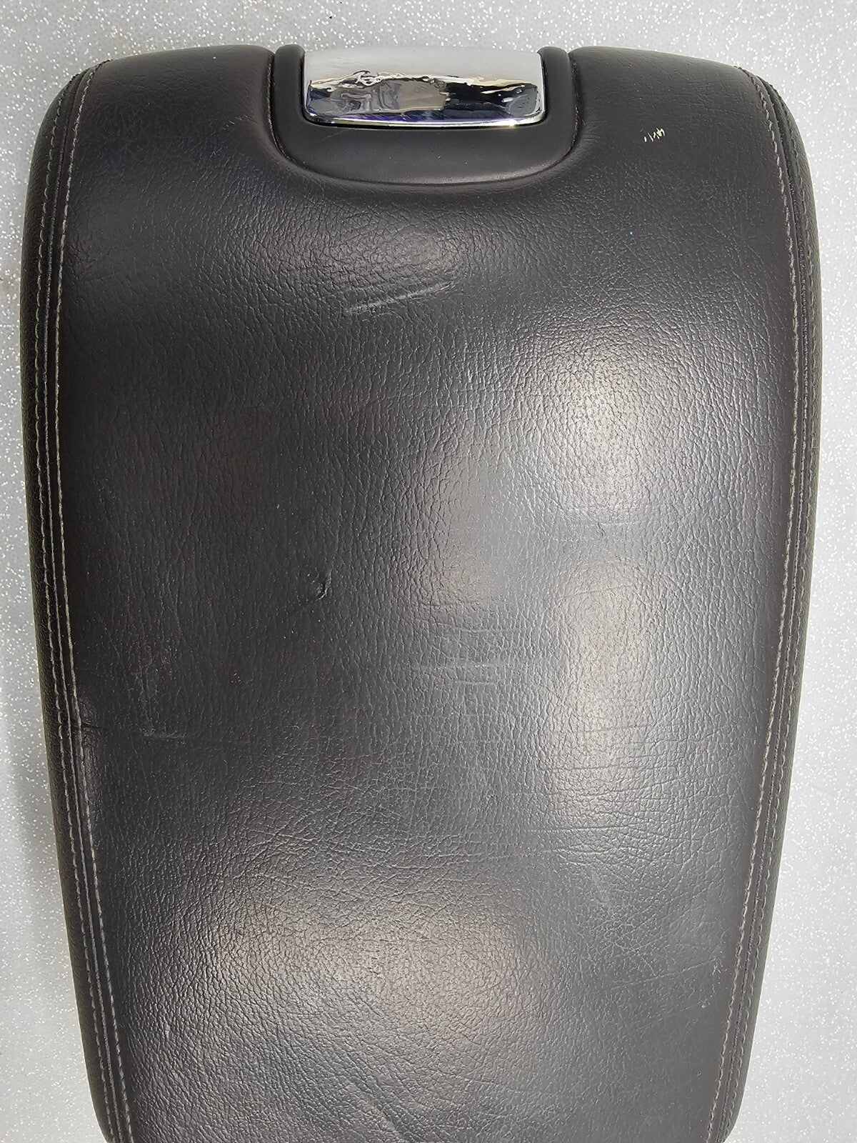 🔥04-09 Jaguar XJ8 Front Center Console Arm Rest Lid Cover Top Assembly Black