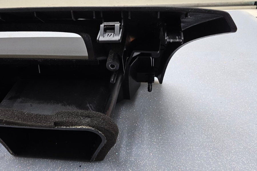 🔥04-08 ACURA TL CENTER DASH AC VENT W/ CLOCK DISPLAY & HAZARD SWITCH BLACK OEM