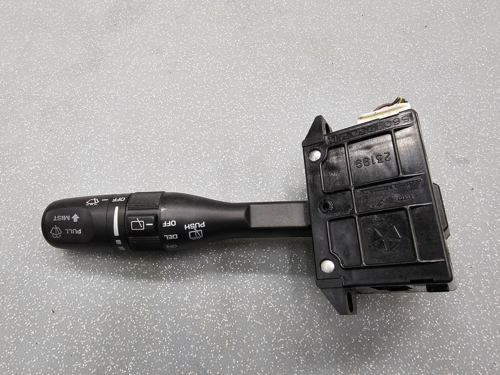 1999-2004 Grand Cherokee WJ Windshield Wiper Delay Toggle Switch Steering Column