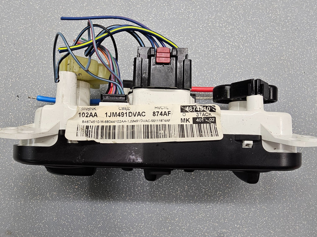 07-09 Patriot Compass Caliber Dash Heater Climate Temperatur Control Conditioner