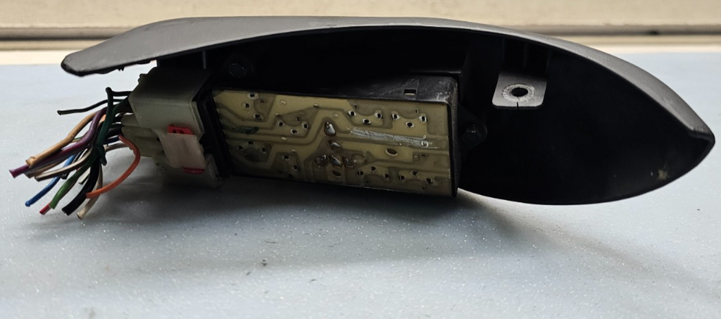 🔥97-00 CARAVAN TOWN COUNTRY LEFT DRIVER MASTER POWER WINDOW SWITCH BLACK