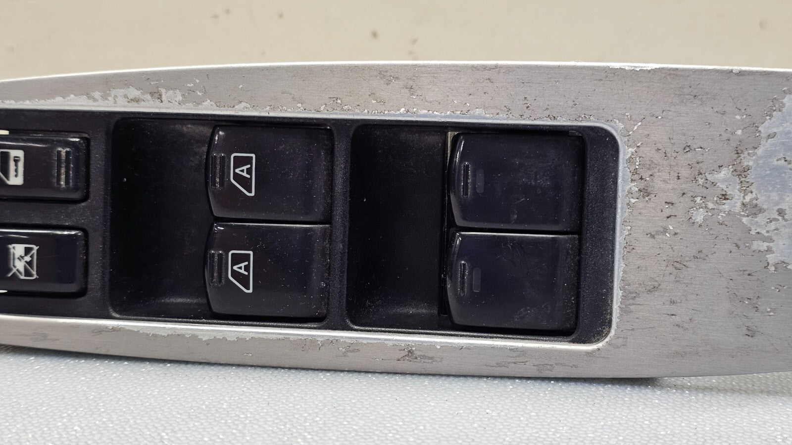 🔥03-07 NISSAN MURANO LEFT DRIVER MASTER LOCK WINDOW DOOR MIRROR SWITCH SILVER