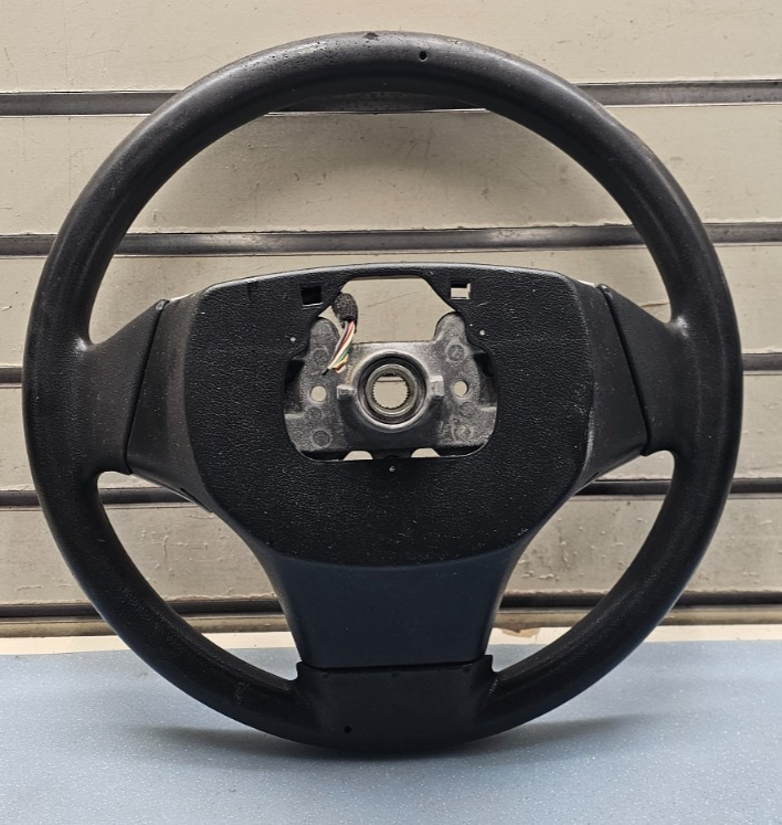 🔥07-09 Elantra Left Driver Steering Column Wheel Cruise Control Leather Black