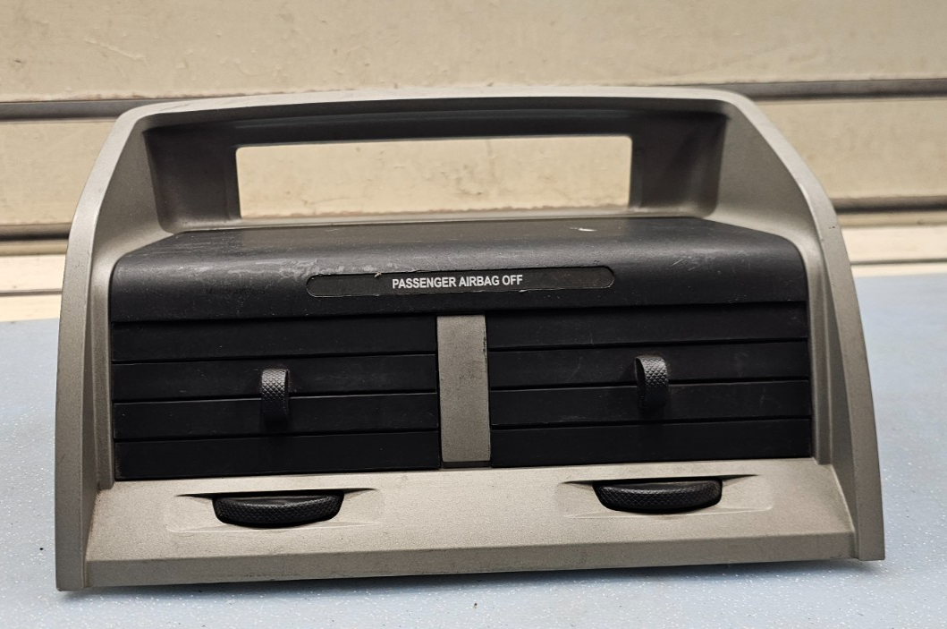 🔥08-12 FORD ESCAPE DASH CENTER Air Vents Bezel Heater Conditioning Silver/Black