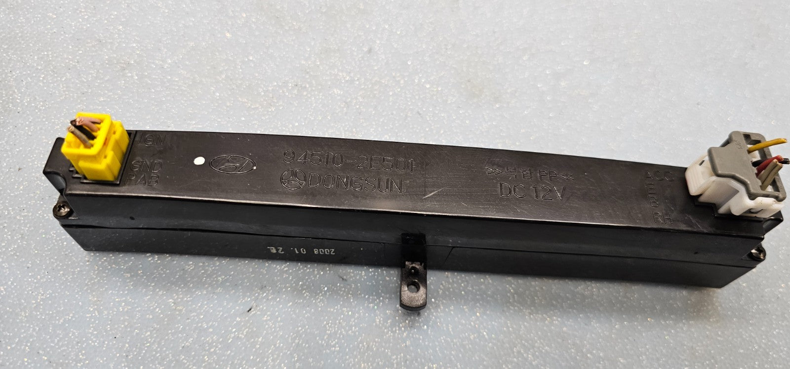 🔥05-09 Hyundai Tucson Dash Digital Clock Assembly Time Display Black OEM