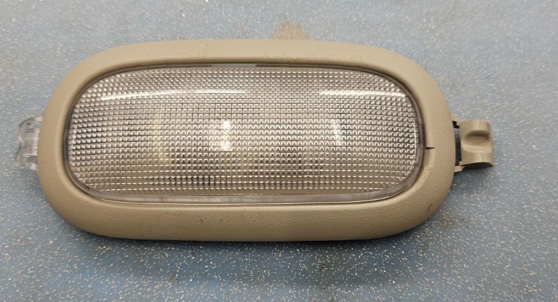 🔥03-20 Cravan Journey Dakota Overhead Console Rear Dome Light Push Lamp Tan OEM