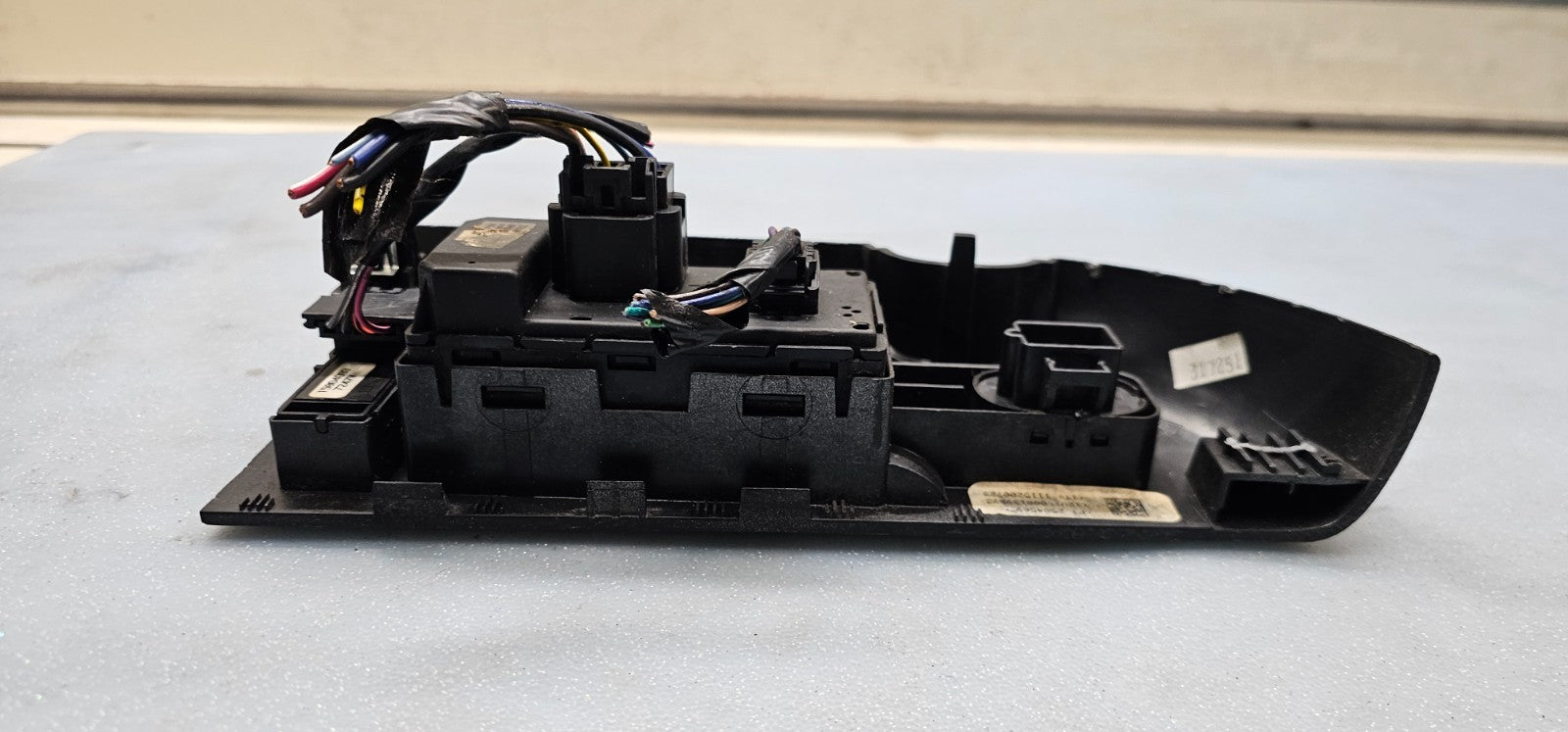 🔥07-10 SILVERADO SIERRA MASTER LEFT DRIVER POWER WINDOW SWITCH GRAY/BLACK WS47
