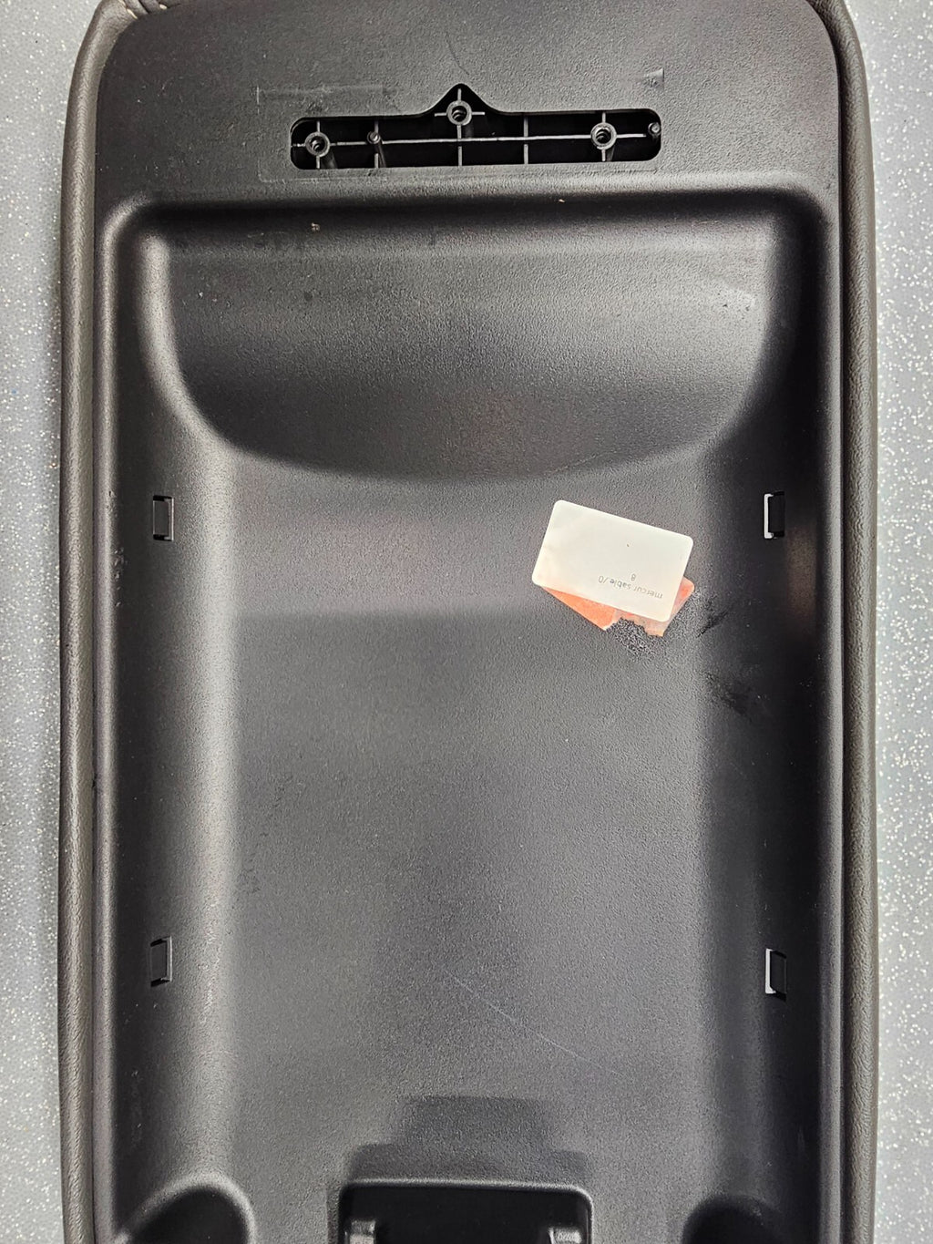 08-09 Sable Taurus Front Floor Center Console Armrest Lid Storage Assembly Black