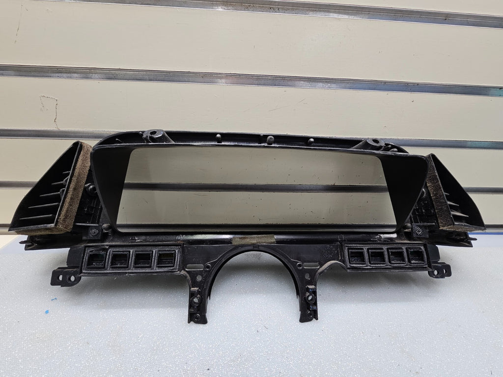 1987-1991 Ford F-150 F250 BRONCO Dash CLUSTER Bezel Speedo Gauge Trim Black C11