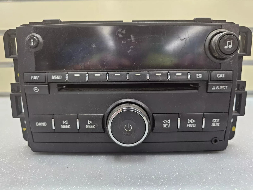 🔥06-08 Chevy Impala Monte Carlo Dash AM FM CD Aux Input Radio Stereo Receiver