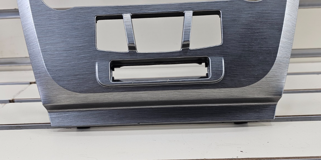  10-12 Fusion Milan Climate Control Radio Stereo Display Bezel Panel Trim Silver