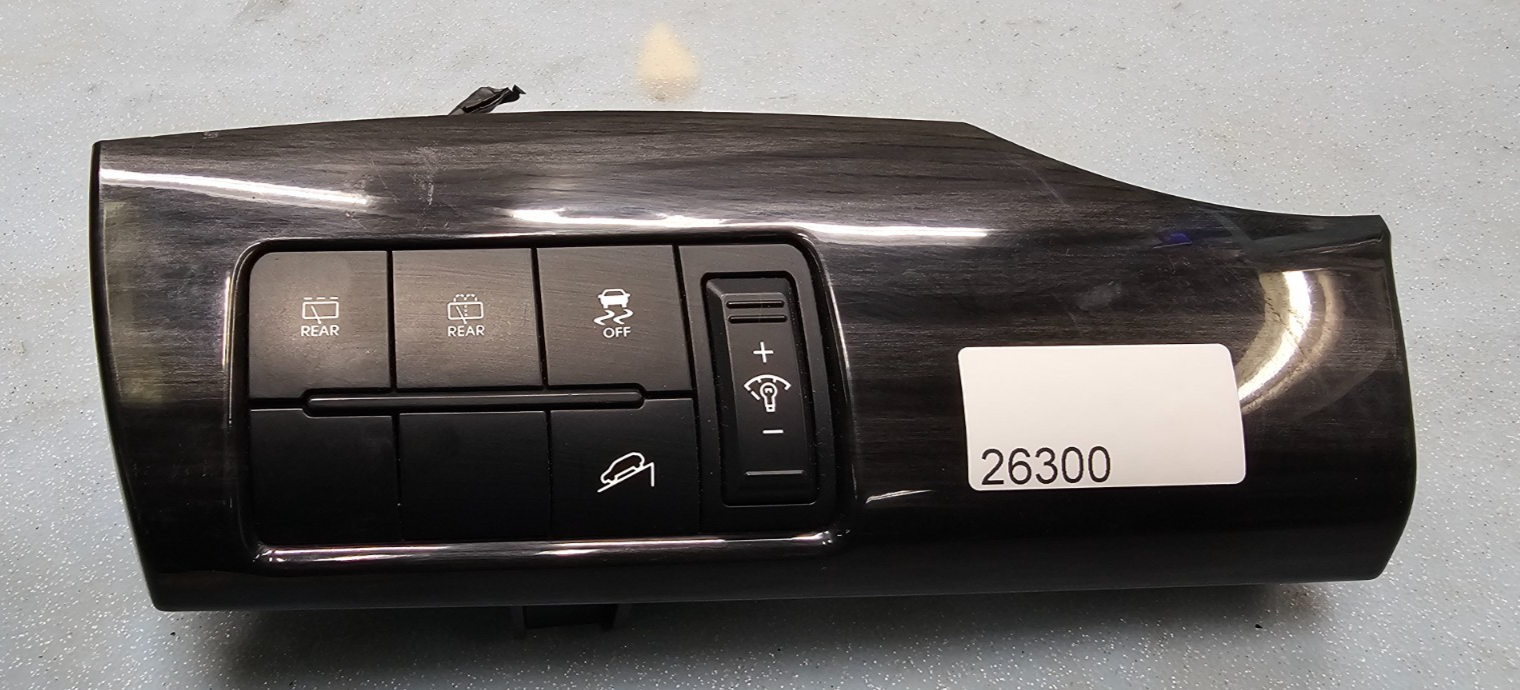 🔥2011-2013 Kia Sorento Dash Rear Wiper Dimmer TCS Switch Trim Bezel OEM