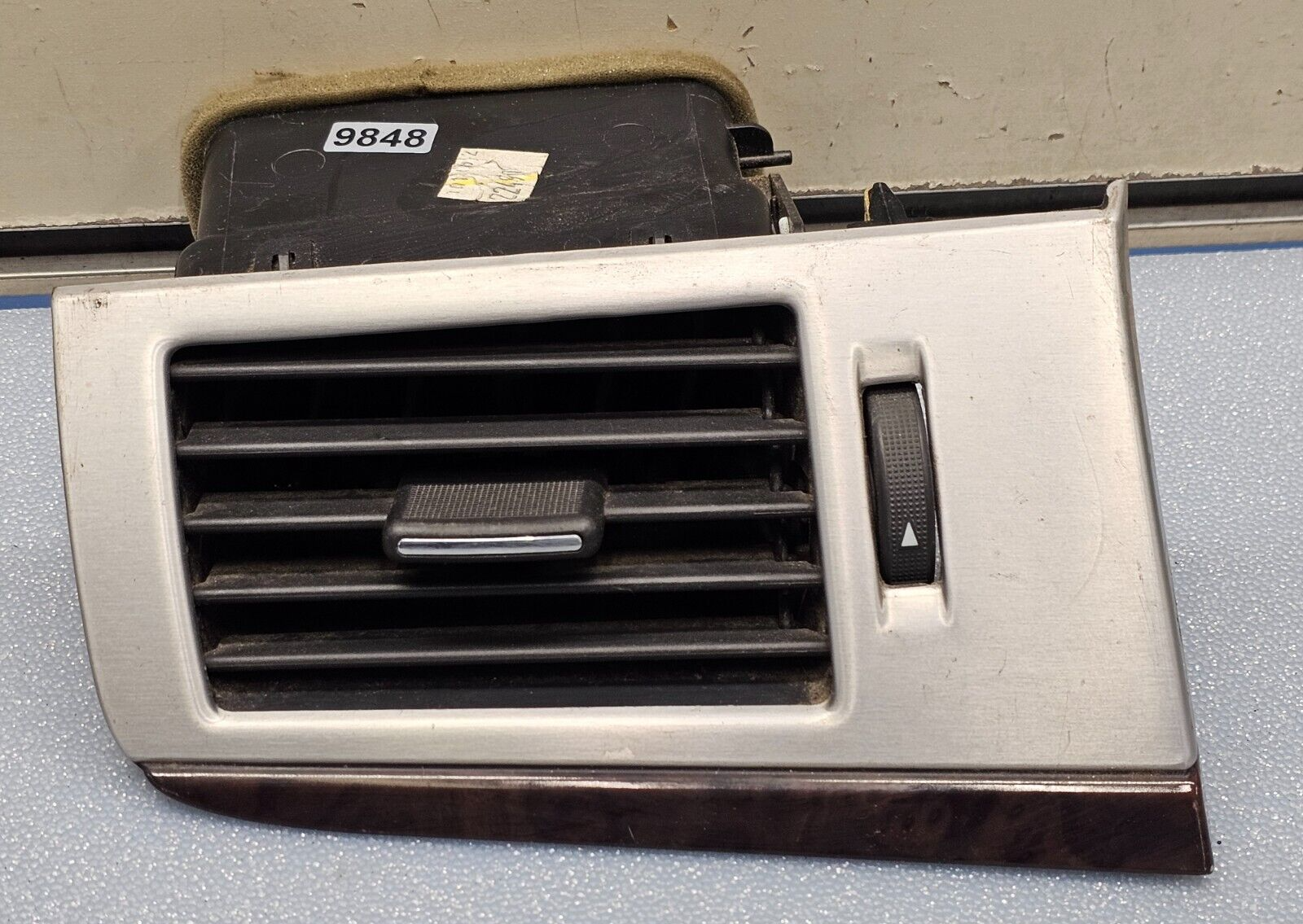 🔥07-13 ESCALADE DASH LEFT DRIVER AC AIR VENT HEATER CONDITIONING SILVER OEM