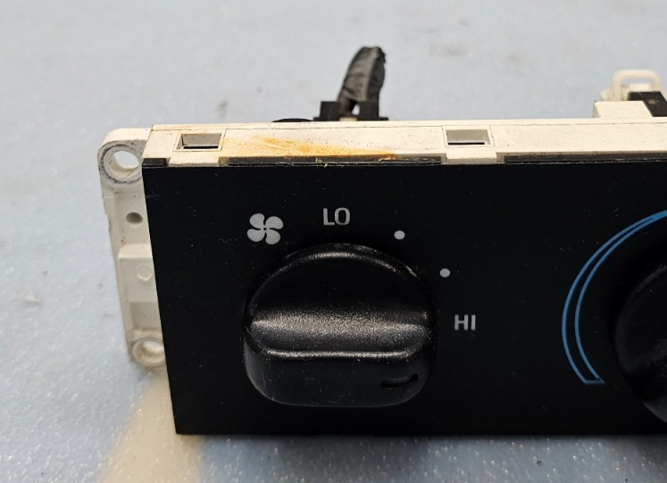 🔥92-95 Sable Taurus Dash A/C HVAC Heater Climate Temperature Control Unit Black