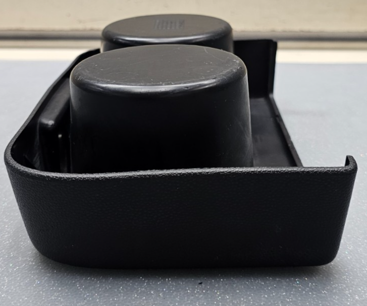 🔥08-12 Ford Escape Rear Center Console Dual Cup Drink Holder Black OEM