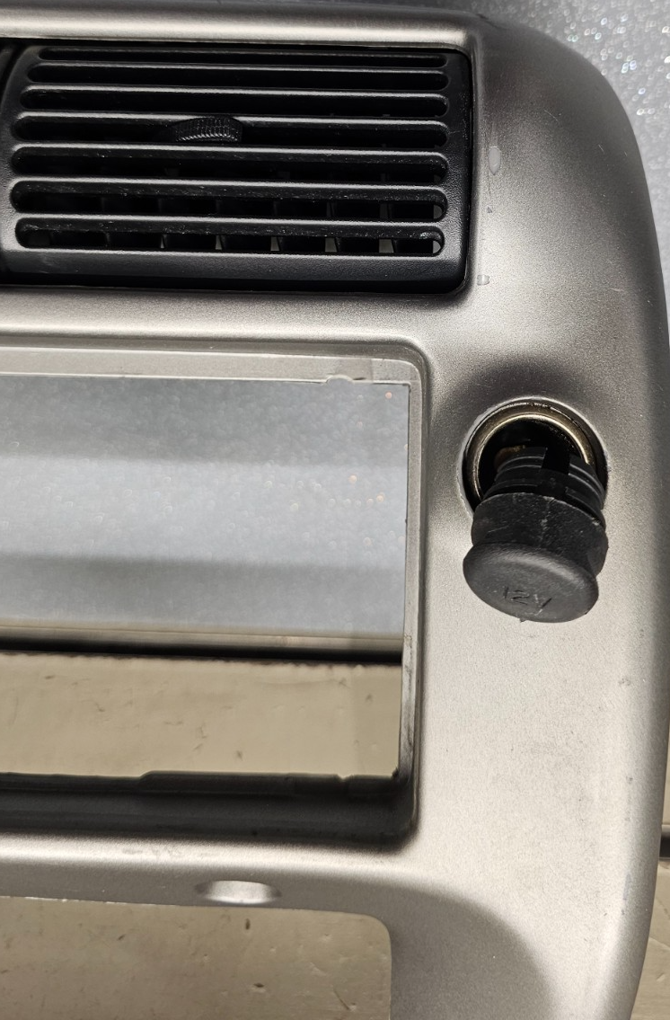 🔥95-10 Ranger EXPLORER Dash AM FM Radio Stereo Display Trim Bezel Silver OEM B2