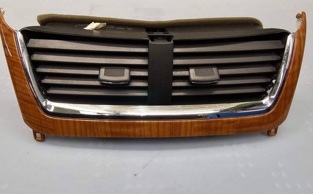 🔥08-12 Chevy MALIBU Dash Heater AIR VENT Front Center Bezel Trim WOODGRAIN