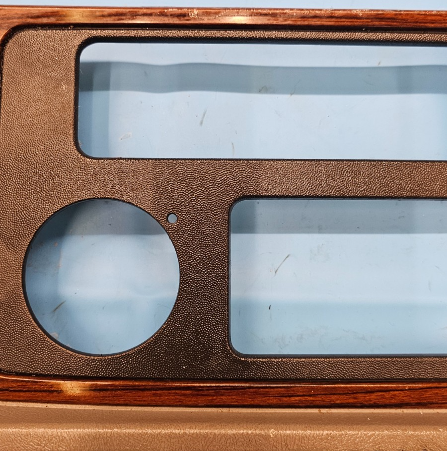 🔥03-06 Escalade Dash AM FM Radio Bezel Trim Instrument Panel Assembly woodgrain
